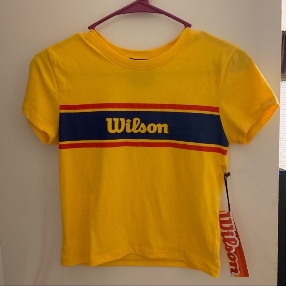 ‘Wilson’ Cropped Tee